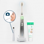 EMMI®-DENT PLATINUM CAM ultrahangos fogkefe szett feh�r + fogkr�m + tok