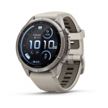 fenix 9 Pro inReach 43mm AMOLED Titanium k�dsz�rke szilikon sz�jjal