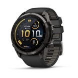 fenix 9 Pro inReach 51mm AMOLED szürke DLC Titanium fekete szilikon szíjjal fenix 9 Pro inReach 51mm AMOLED szürke DLC Titanium fekete szilikon szíjjal